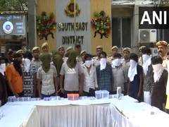 
      
      Delhi Police arrests 63 in an overnight raid
      
      