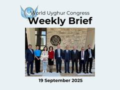 
      
      World Uyghur Congress strengthens worldwide advocacy to expose
      
      