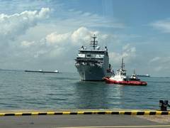 
      
      Ex Pacific Reach: INS Nistar enters Singapore's Changi 
      
      