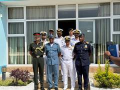 
      
      Indian Navy conducts yoga session, social engagements in Maputo
      
      