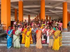 
      
      BJP Mahila Morcha members pray for PM Modi's well-being 
      
      