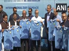 
      
      Omar Abdullah launches RKFC peace jersey, sets marathon date
      
      