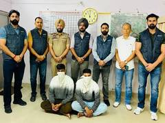 
      
      Punjab AGTF nabs two accused in Batala murder case from Nagaland
      
      