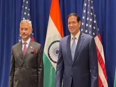 
      
      Jaishankar meets US State Secy Rubio on sidelines of UNGA
      
      