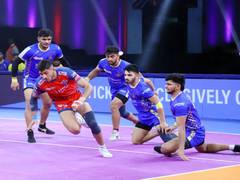 
      
      Sangwan leads all-round charge as UP Yoddhas decimate Thalaivas
      
      