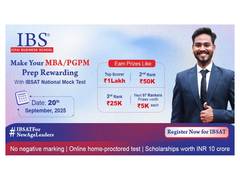 
      
      IBSAT 2025 National Mock Test with Prize Money
      
      