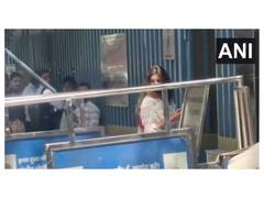 
      
       Anveshi Jain arrives at ED office in alleged betting app case
      
      