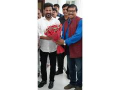 
      
      Abhijeeth Bhattacharjee invited the Chief Minister Revanth Reddy 
      
      