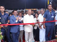
      
      Former President Ram Nath Kovind Inaugurates New Premises
      
      