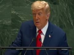 
      
      Trump at UNGA calls climate change “greatest con job ever”
      
      