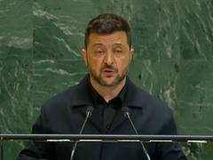 
      
      Ukrainian President Zelenskyy urges global leaders at UNGA
      
      
