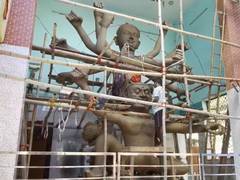 
      
      \Sculptors prepare 50 idols for Sharadiya Durga Puja in Puri
      
      