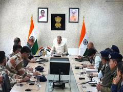 
      
      LG Kavinder Gupta chairs security review meeting to assess situat
      
      