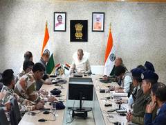 
      
      LG Kavinder Gupta chairs high-level security review in Ladakh
      
      