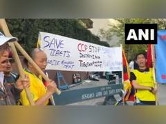 
      
      Tibetan activists protest outside UN, call for global support
      
      