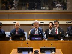 
      
      Jaishankar hosts BRICS Foreign Ministers’ Meeting in New York
      
      