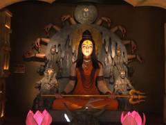 
      
      Kolkata's Durga Puja Pandal showcases stunning silicon idol 
      
      