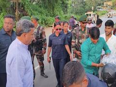 
      
      Tripura CM Manik Saha stops convoy to help accident victim
      
      