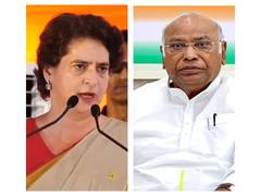 
      
      Kharge, Priyanka Gandhi condole loss of lives in Karur stampede
      
      