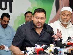 
      
      Tejashwi Yadav accuses NDA of 