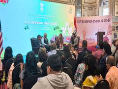 
      
      Indian Consulate in New York celebrates World Ayurveda Day
      
      