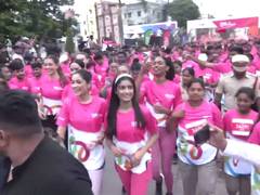 
      
      Pink Power Run 2.0 held in Hyderabad
      
      