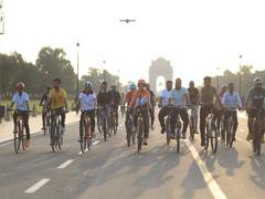 
      
      Women's hockey skipper Salima praises Fit India Sundays on Cycle
      
      