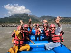 
      
      J-K: Water rafting resumes on Chenab River in Reasi 
      
      