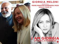 
      
      PM Modi pens foreword to Georgia Meloni’s book
      
      
