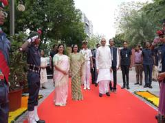 
      
      Governor Devvrat inspires AVM-Ahmedabad students 
      
      