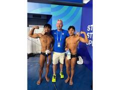 
      
      Asian Aquatic C'ships: Indian divers Sairam, Wilson bag bronze
      
      