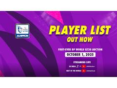 
      
      Ashwin, Zaman, Roy, among stars at ILT20 season 4 player auction 
      
      