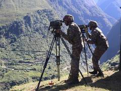 
      
      Indian Army conducts Exercise Drone Kavach in Arunachal Pradesh 
      
      