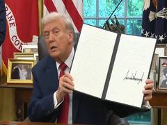 
      
      Trump signs executive order to boost cancer research
      
      