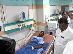
      
      Tamil Nadu Minister S S Sivashankar visits Stanley Hospital
      
      