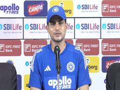 
      
      Gill speaks on India's playing XI for first Test against WI
      
      