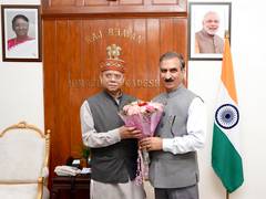 
      
      Himachal Governor, Chief Minister greet people on eve of Dussehra
      
      