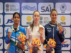 
      
      ISSF Junior World Cup: India finishes at top in medal tally
      
      