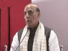 
      
      Defence Minister Rajnath Singh at Gujarat's Kachchh
      
      