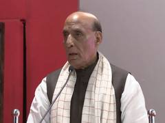 
      
      Defence Minister Rajnath Singh in Gujarat's Kachchh
      
      
