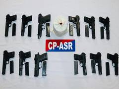 
      
      Amritsar Police bust cross-border arms; five arrested
      
      