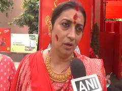 
      
      BJP leader Smriti Irani extends Dussehra greetings to citizens
      
      