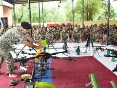 
      
      BSF academy marks Dussehra with first-ever ‘drone worship’ 
      
      
