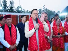 
      
      Uttarakhand CM Dhami participates in Dussehra celebrations 
      
      