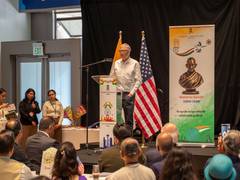
      
      India Day celebrated at Gates Foundation in Seattle on Gandhi Jay
      
      