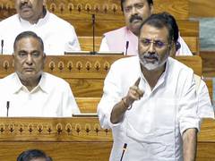 
      
      BJP MP Nishikant Dubey makes fresh charge on Congress
      
      