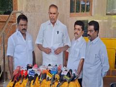 
      
      Tamil Nadu Assembly Speaker M Appavu targets TVK chief
      
      