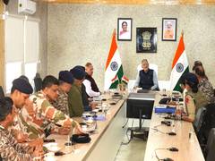 
      
      Ladakh LG Kavinder Gupta chairs security review meeting
      
      