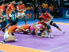 
      
      PKL 12: Aditya's Super 10 helps Puneri Paltan clinch thriller win
      
      