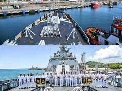 
      
      Indian Naval ship Sahyadri visits Kemaman, Malaysia
      
      